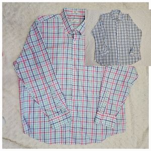 2 Peter millar men shirts 100% COTTON XXL 1 set of 2